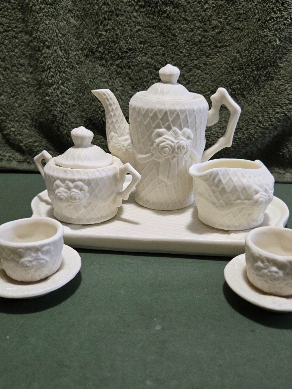 Miniature Porcelain Tea Set